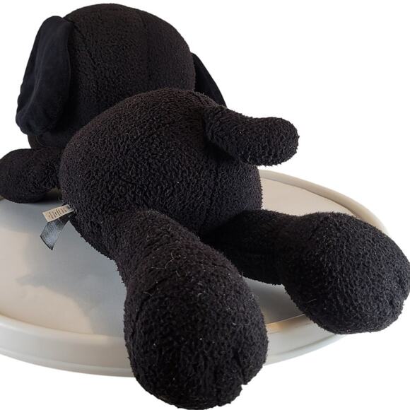 KAWS x Peanuts Snoopy Black Plush 20" Uniqlo Collab Limited Edition Stuffed Toy - Picture 7 of 16